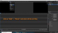 Select all avi files in Blender