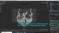 Make relative path button in Blender