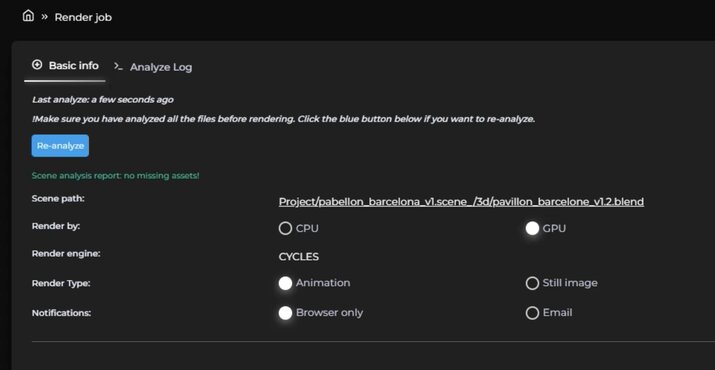 Scene analysis reports no missing assets